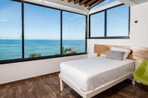 Beachfront con magnífica vista
